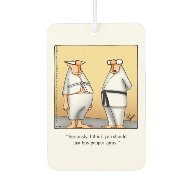 Hilarious Car Air Freshener For Him (Front)