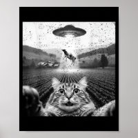 Hilarious Cat Selfie Ufo Cow Abduction Alien Meme