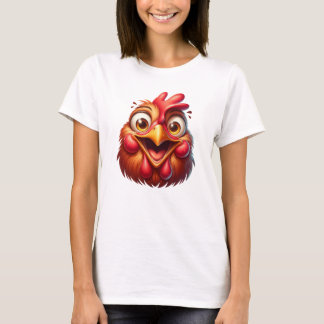 Hilarious Chicken Selfie T-Shirt