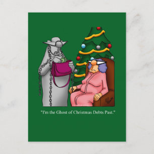 Hilarious Christmas Humour Postcard