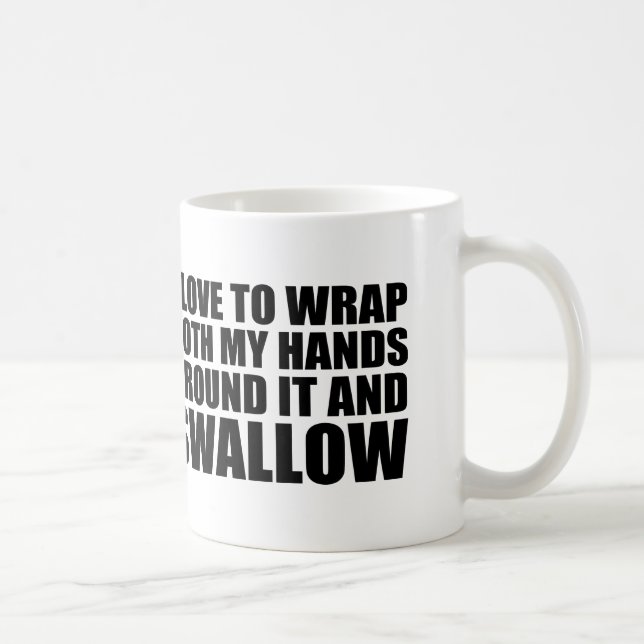 Hilarious coffee quote mug (Right)