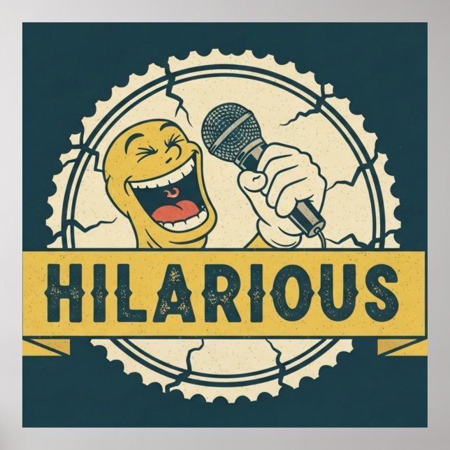 Hilarious Comedy Poster (Front)