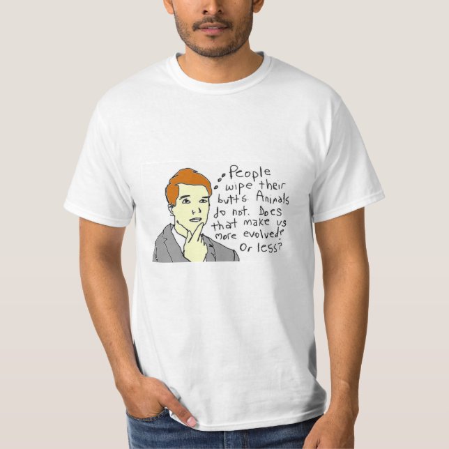 Hilarious Comic Strip Tees for Inquisitive Minds (Front)
