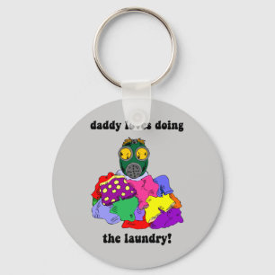 Hilarious dad key ring
