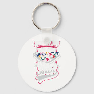 Hilarious Design For Snooker And 8 Ll Pool Fans -  Key Ring