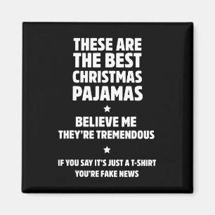 Hilarious Family Christmas Pajama Set Magnet
