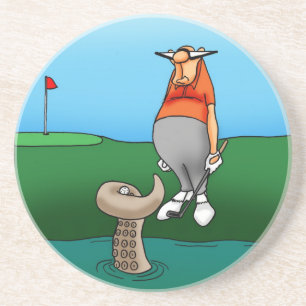 Hilarious Golf Humour Coaster Gift