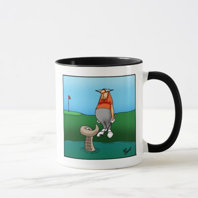 Hilarious Golf Humour Mug (Right)