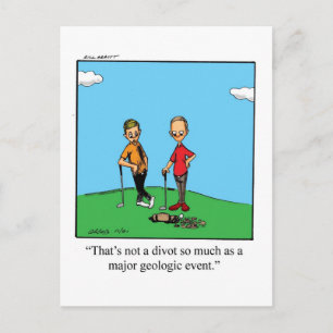 Hilarious Golf Humour Postcard