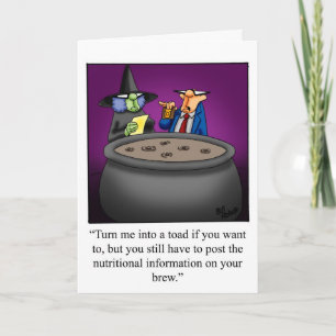 Hilarious Halloween Greeting Card For Halloween
