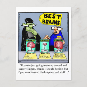 Hilarious Halloween Humour Postcard