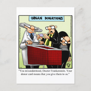 Hilarious Halloween Humour Postcard