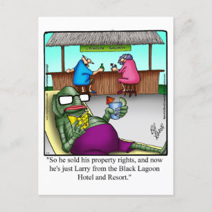 Hilarious Halloween Humour Postcard