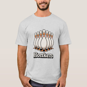 Hilarious Honkers Geese Funny Goose Meme T-Shirt