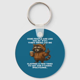 Hilarious Like Some Few Old Slapped Need People Tv Key Ring