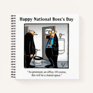 Hilarious National Boss’s Day Spiral Notebook