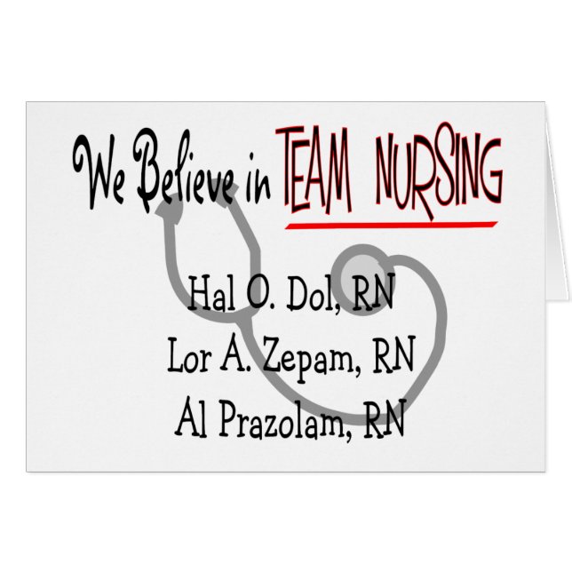 Hilarious Nurse T-Shirts and Gifts (Front Horizontal)