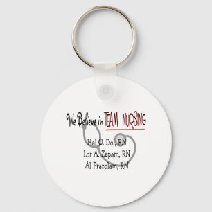 Hilarious Nurse T-Shirts and Gifts Key Ring