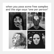 Hilarious One Per Person Sign Meme