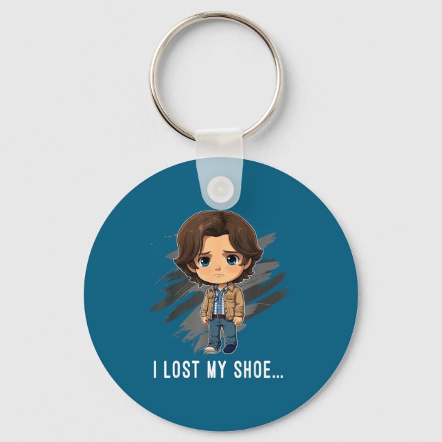 Hilarious Scute Ss Cute Ss Saying Spn Humor Funny  Key Ring (Front)