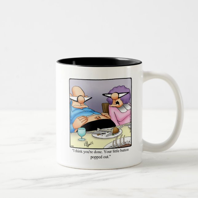 Hilarious Thanksgiving Humour Mug Gift (Right)