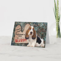 Hilarious thought  from your Basset Hound Birthday