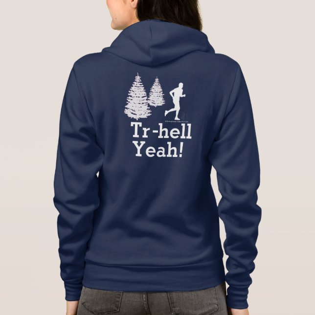 Hilarious Trail Running shirt (Back)