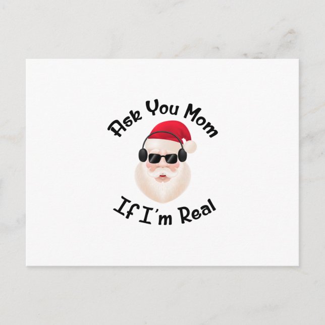 Hilarious Xmas Ugly Christmas Funny Postcard (Front)