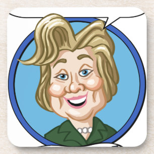 Hilary Clinton Election 2016 Coaster