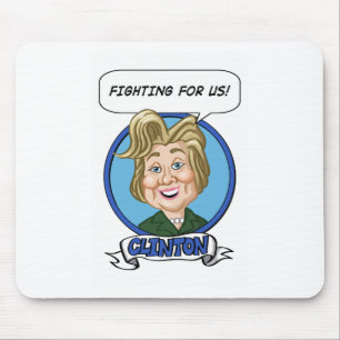 Hilary Clinton Election 2016 Mouse Pad