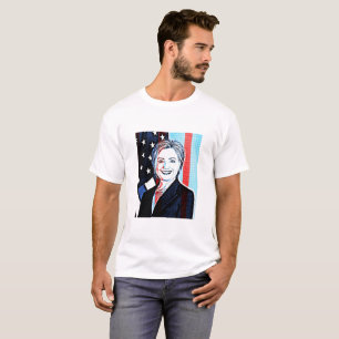 Hilary Clinton Memorabilia Digital Art Shirt