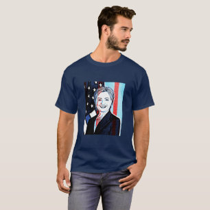 Hilary Clinton Memorabilia Digital Art Shirt