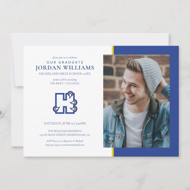 Hilbert College Graduation Announcement (Front)