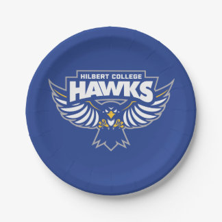 Hilbert College Hawks Paper Plate