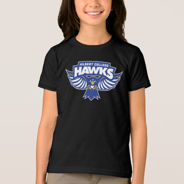 Hilbert College Hawks Tri-Blend Shirt (Front)