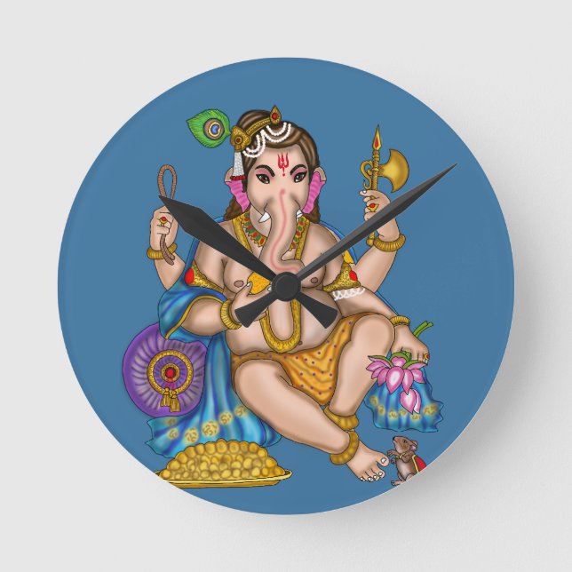 hild Ganesha Wall Clock (Front)