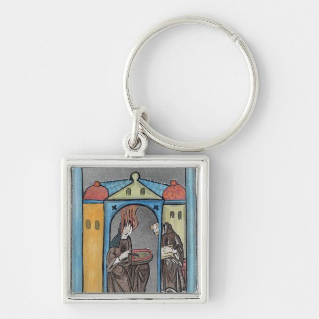 Hildegard of Bingen Key Ring (Front)