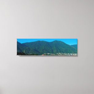 Hill Avila and valley of Caracas Canvas Print