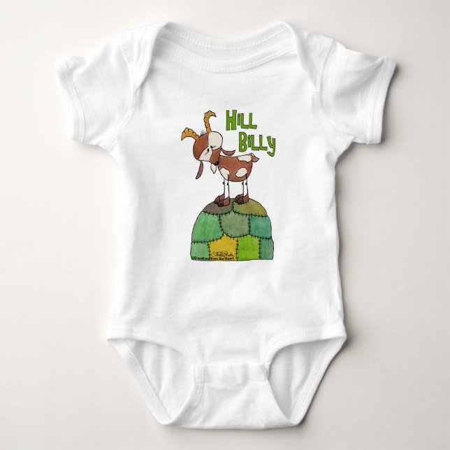 Hill Billy Baby Bodysuit (Front)