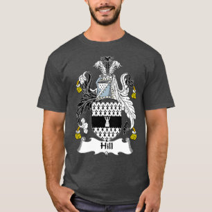Hill Coat of Arms  Family Crest T-Shirt