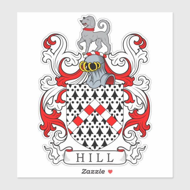 Hill Family Crest (Sheet)