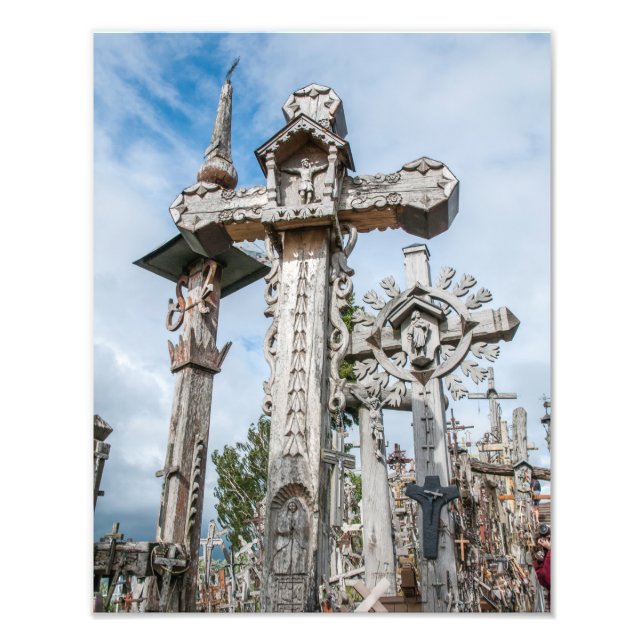 Hill of Crosses I Photo Print (Front)