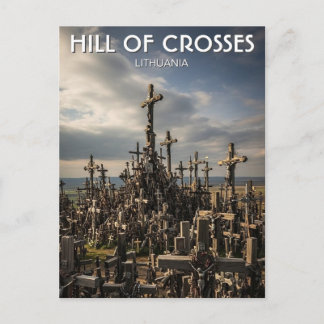 Hill of Crosses Lithuania Travel Postcard