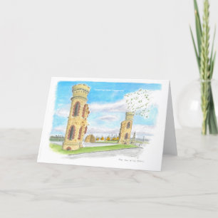Hill of the O`Neill greeting card