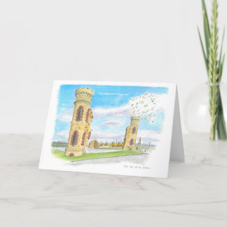 Hill of the O`Neill greeting card
