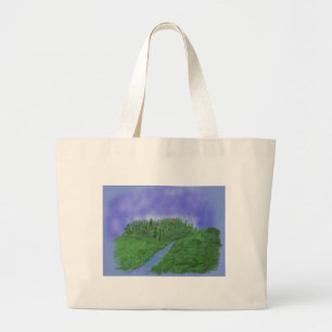 Hill & stream large tote bag