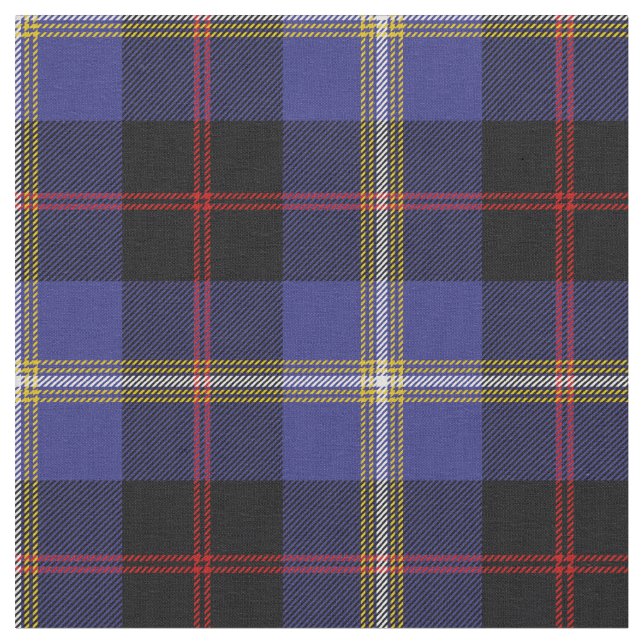 Hill Tartan Print Fabric (Close Up)