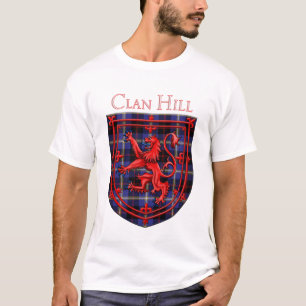 Hill Tartan Scottish Plaid Lion Rampant T-Shirt