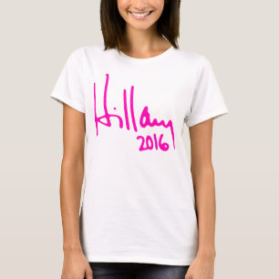 "HILLARY 2016” AUTOGRAPH T-Shirt