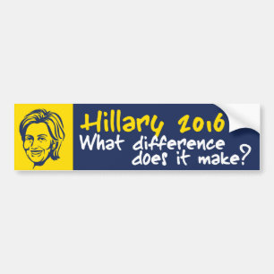 Hillary 2016/Benghazi Bumper Sticker